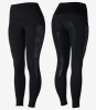 Legginsy jeździeckie damskie RAMONA - Horze - czarny